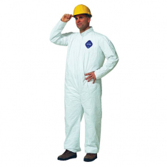 DUPONT D13397930, TYVEK COVERALL ZIP FT 4XL